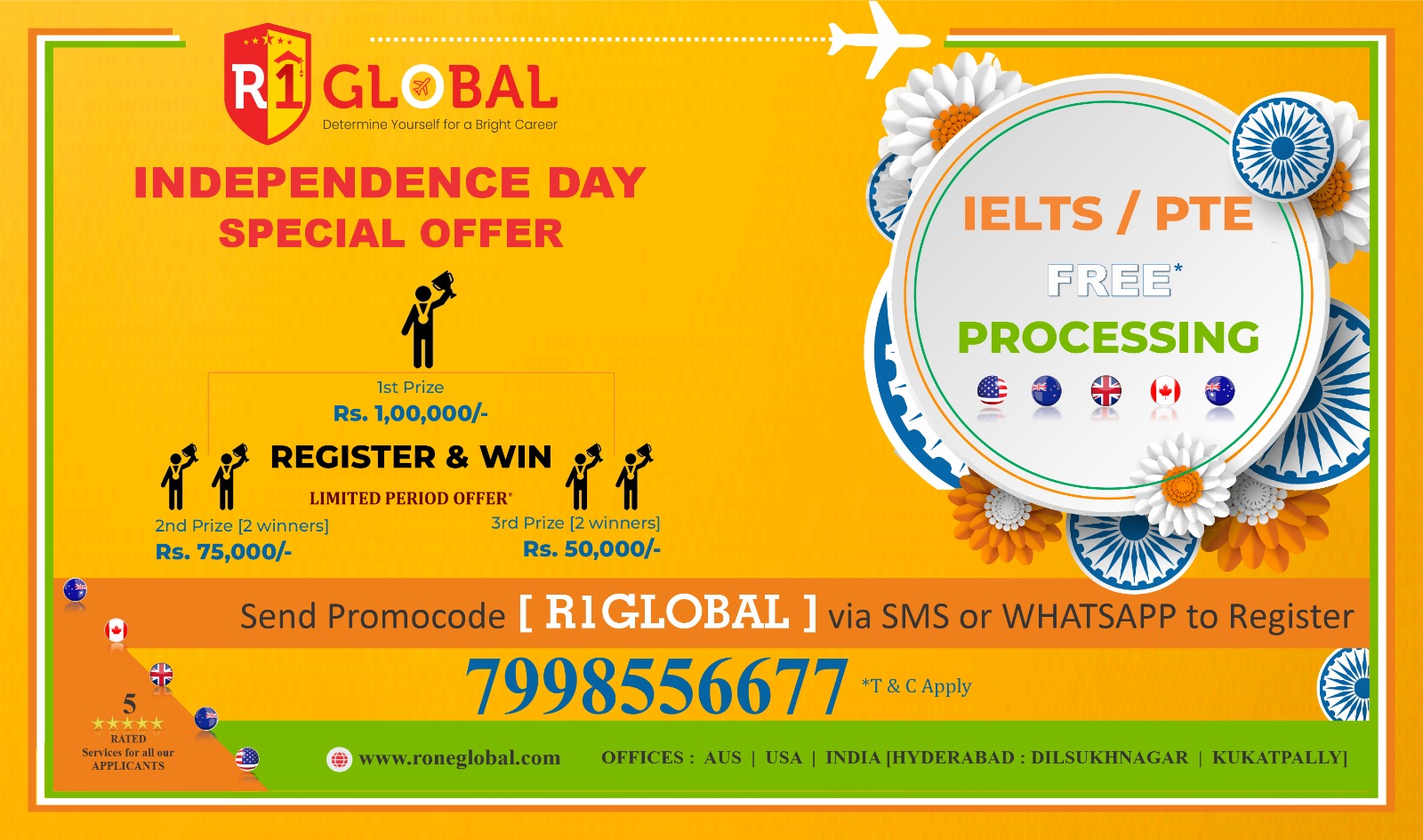 Independence Day Special Offer